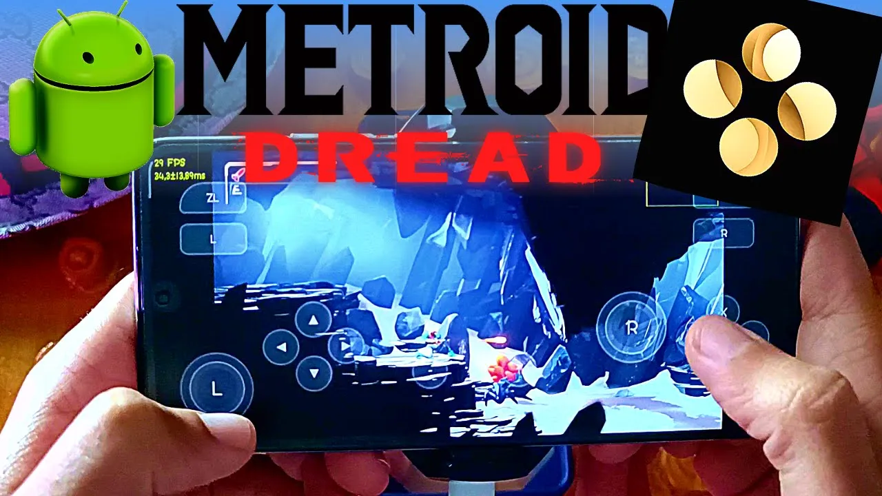 Metroid Dread Skyline Android Gameplay - Skyline Emulator Edge - Skyline Edge Mali GPU