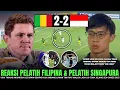 🔴JUJUR SAJA !! Reaksi Pelatih Filipina \u0026 Singapura Usai Timnas u23  Lawan Mali 2-2 Jelang Sea Games