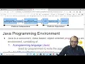 Module 1 Part 4 Java Program - JRE Development Platforms