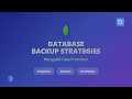 MongoDB Backup Strategies for Beginners Logical Physical Cloud Backups