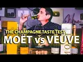 Champagne Tasting Veuve Clicquot vs Moet Chandon Which is Better