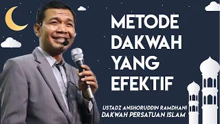 metode dakwah yang paling efektif ustad anshoruddin ramdhani