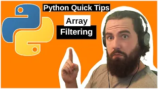Python Tips 02 Filtering Arrays with Lambdas