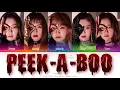 Red Velvet (레드벨벳) Peek-A-Boo (피카부) Color Coded Lyrics (Han/Rom/Eng)