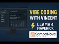Vincent SambaNovaSystems Vibe Code at Blazing Speed in Jupyter Notebooks