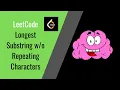 Longest Substring without Repeating Characters Competitive Programming LeetCode