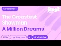 Download Lagu A Million Dreams Karaoke | The Greatest Showman (Karaoke Piano)