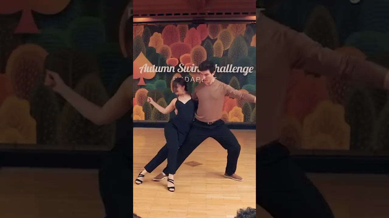 West Coast Swing Improvisation ❤️ #westcoastswing #swingdance #semionmaria