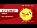 DevOps 203 Linux cont Vim editor with exercise on multi-file vim editing
