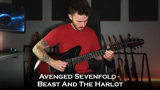 Download Avenged Sevenfold - Beast And The Harlot (Guitar Cover + All Solos / One Take) MP3