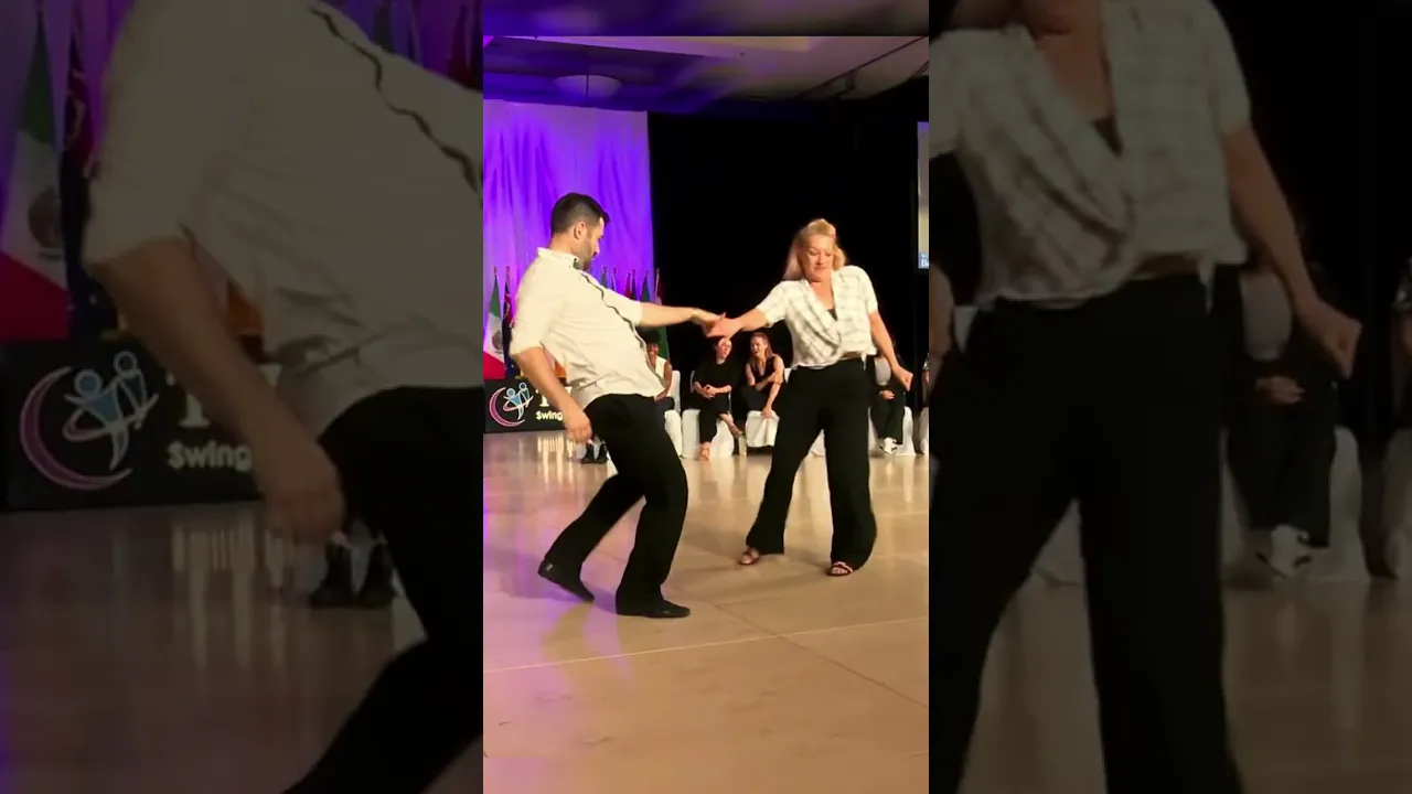 🕺West Coast Swing Improv Freestyle Dance by Ben Morris & Tatianna Mollmann