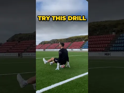 Try this drill: fall from the ball