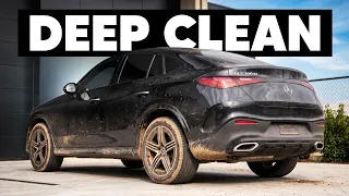 Deep Cleaning a DIRTY Mercedes GLC - Exterior & Interior Detail