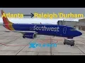 X-Plane 11 Southwest 2109 Atlanta - Zibo 737 3 30s VATSIM