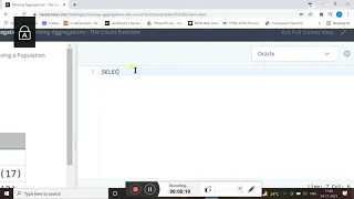 REVISING AGGREGATION - THE COUNT FUNCTION HACKERRANK SOLUTION SQL IN ORACLE