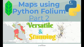 Python Tutorial - Maps with Folium part 2 Plugins