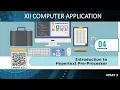 XII COMPUTER APPLICATION CHAPTER 4