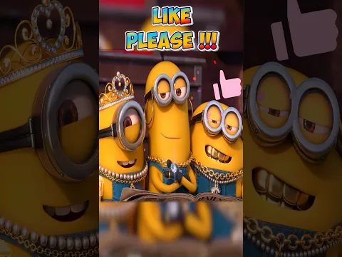 Minions and Super Bike Girl! #Minions #Animation