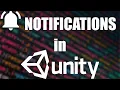 How to make a Notification System in UNITY