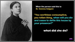 St Gemma Galgani S Reaction To The Unkindness Of Others I Cried So So Much 