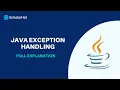 Java Exception Handling