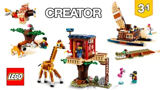 LEGO Creator 🦒 31116 Safari Wildlife Tree House 3in1 🏡 SPEED BUILD