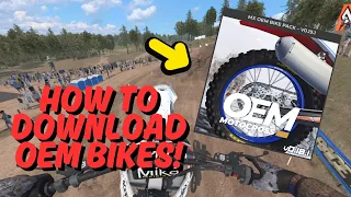 How to Install OEM Bikes - MX Bikes