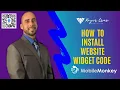 How To Install Mobile Monkey Website Chatbot Widget - Omnichat