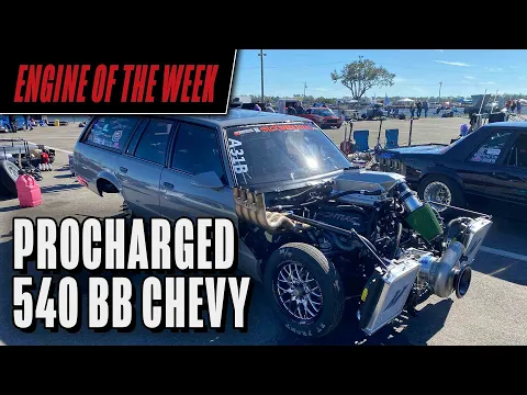Download MP3 Big 3 Racing's ProCharged 540 cid Big Block Chevy Engine