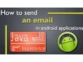 Send an email in android application