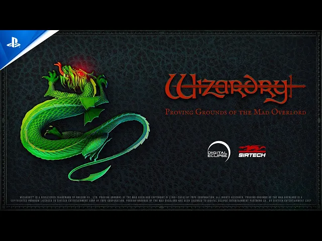 Wizardry: Proving Grounds of the Mad Overlord - Launch Trailer | PS5 &amp; PS4 Games