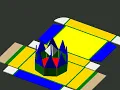 OpenSCAD animated nested folding boxes