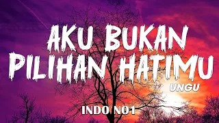ungu aku bukan pilihan hatimu lirik lagu indonesia