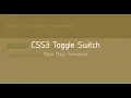 CSS Toggle Switch HTML CSS