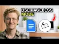 How to Use Google Docs Pageless Mode - Easy Guide 2026