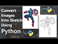 Python Projects - Convert Images Into Pencil Sketch Using Python