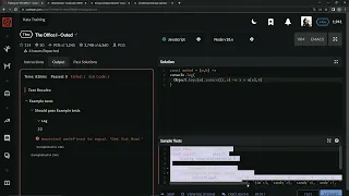 Learn Javascript Codewars 7 kyu Season 2 - The Office I