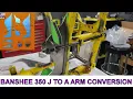 Yamaha Banshee 350 J-ARM TO A-ARM Conversion Kit Install Guide