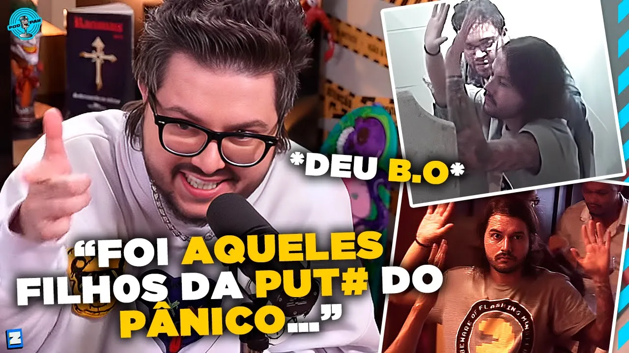 Pe Lanza levando APAVORO do Zé Pequeno kkkkkkk