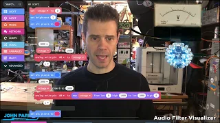 MakeCode Minute Analog Voltage Sweep adafruit johnedgarpark MSMakeCode