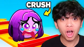 Trolling My Crush with a Squishy Ball Tower..