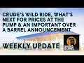 Crude s Wild Ride What s Next for Prices at the Pump An Important Over a Barrel Announcement