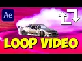 How To LOOP S in Adobe After Effects Tutorial