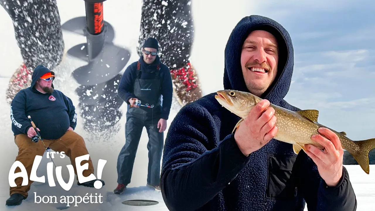 Brad Enters An Ice Fishing Contest: It