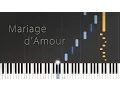 Mariage d'Amour - Paul de Senneville (George Davidson) \\\\ Synthesia Piano Tutorial
