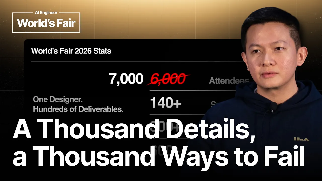 One Designer + AI. Hundreds of Deliverables. — Vincent Wendy, AI Engineer: video thumbnail