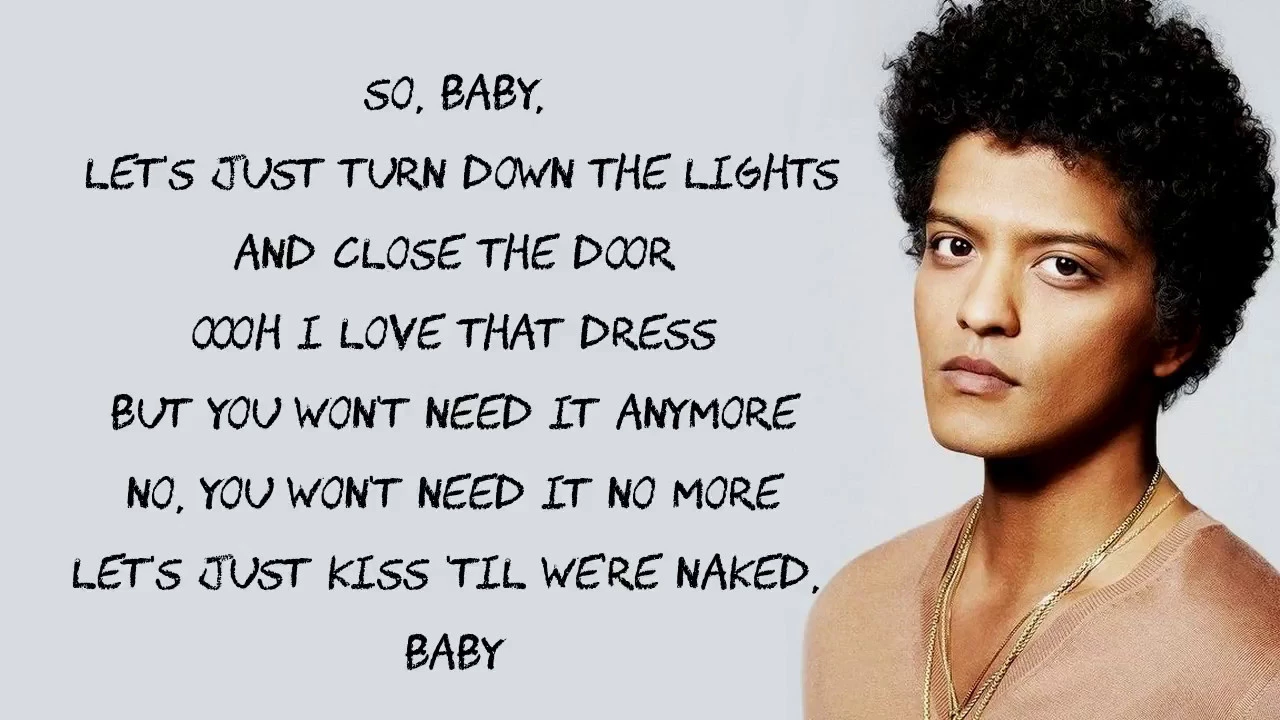 Bruno Mars - Versace On The Floor | lyrics