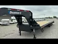 Superbad Diamond C FMAX 210 Super Single 30ft Flatbed Gooseneck Trailer