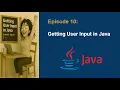 Free Java Basics Tutorial Series - Episode 10 How to accept using Java