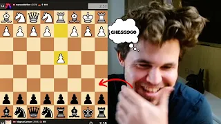 Magnus Carlsen show us how to win in Chess960
